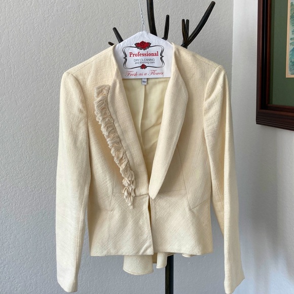 Derek Lam Cotton Blazer Jacket Size 4 - Picture 1 of 11